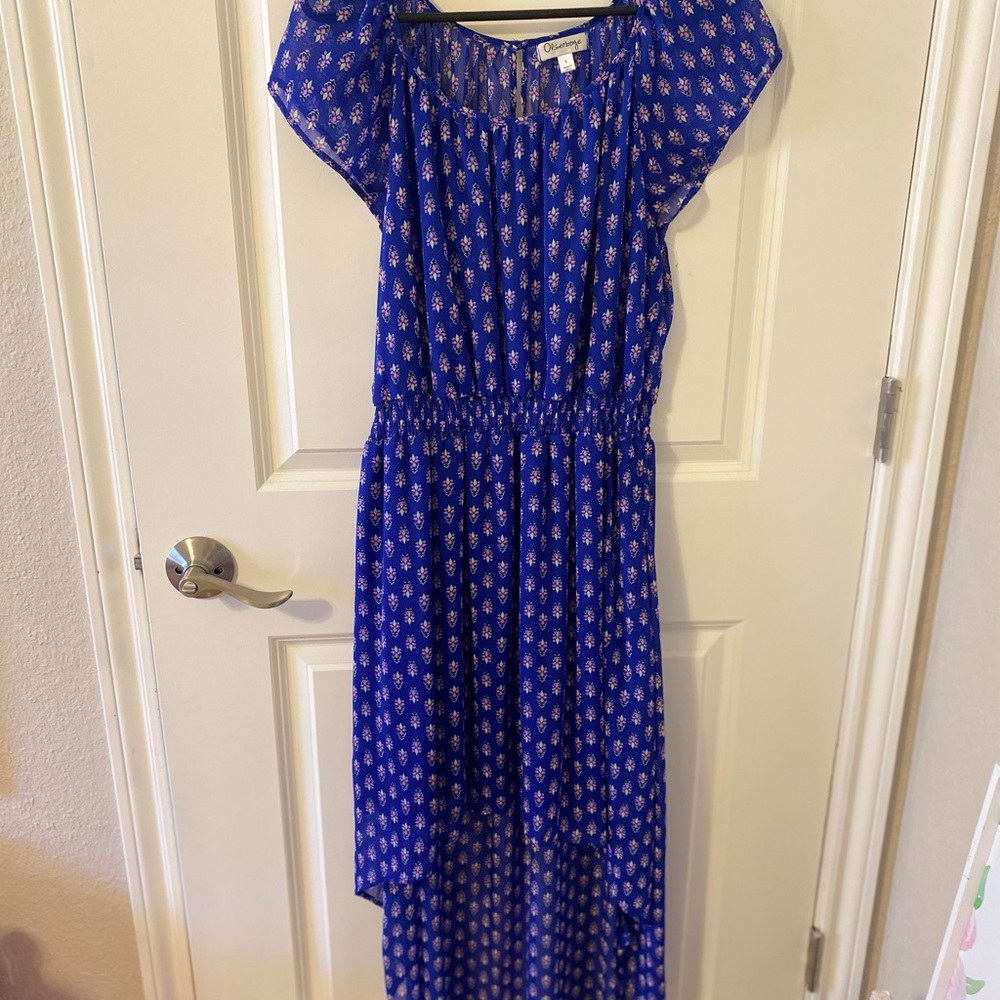 Women’s size L high low dress